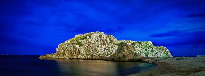 Sa Palomera Rock, Blanes, Spain