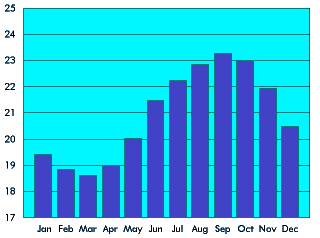 Gran Canaria Sea Temperature