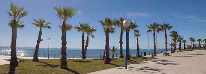 playa flamenca promenade