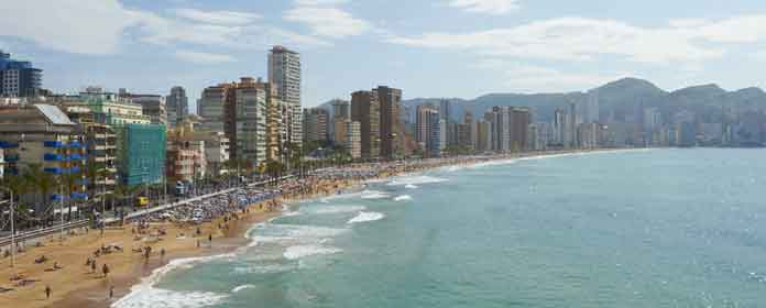 Playa Levante, Benidorm