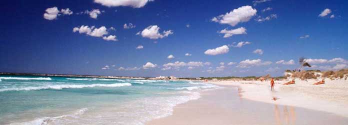 Playa de es Trenc en Mallorca
